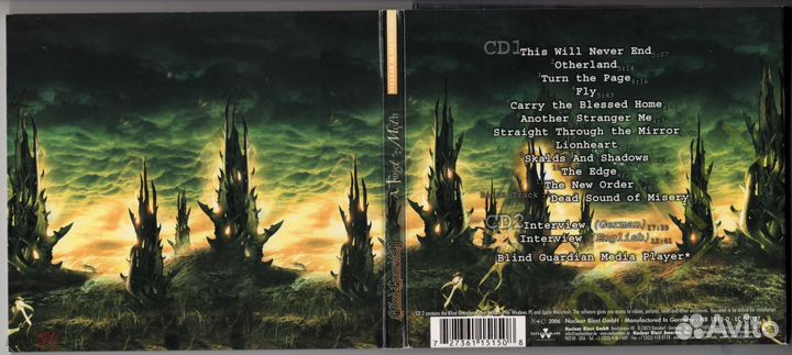 Blind Guardian – A Twist In The Myth -2-CD - фирма