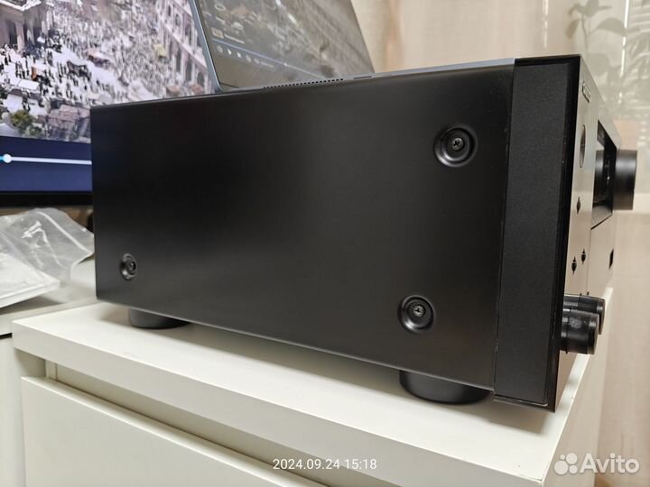 Onkyo TX-NR676 Black, Atmos, 165W