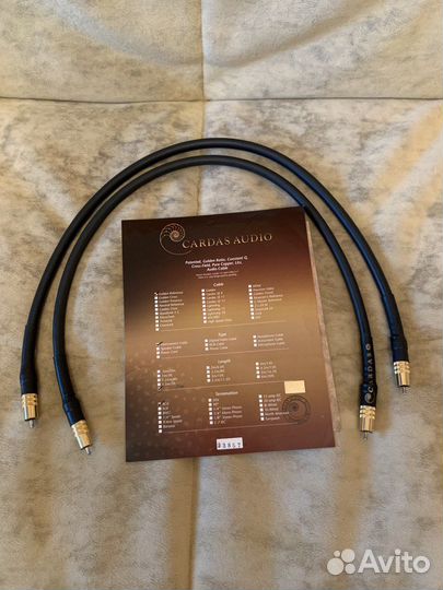 Кабель межблочный Cardas Golden Reference RCA 0.75