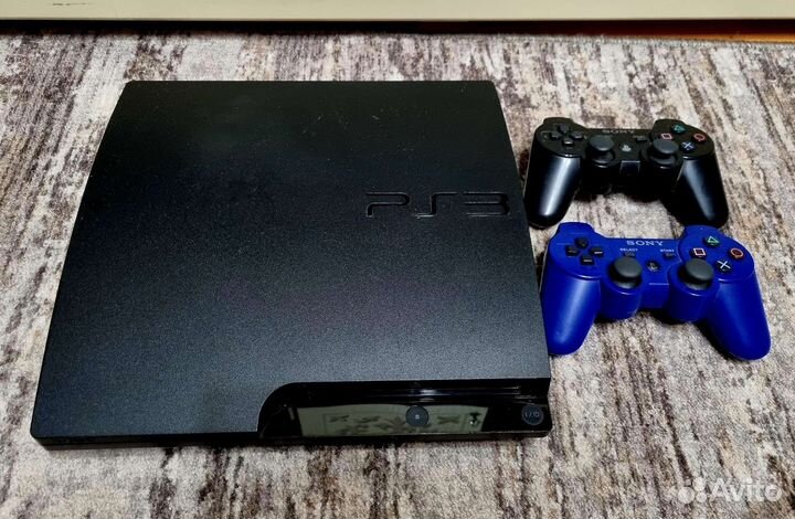 PS3 Slim SSD 500 gb,100 игр, обмен