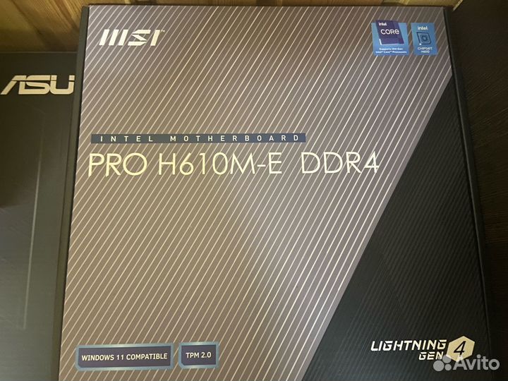 Комплект i512400f+MSI H610M-E DDR4+16GB RAM
