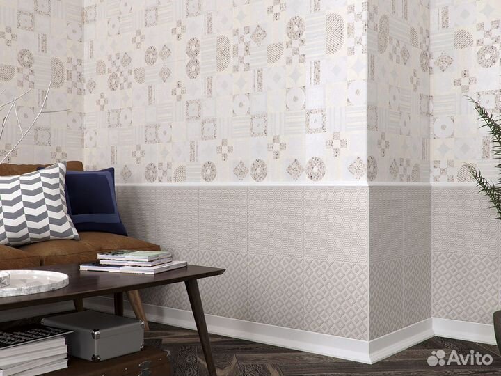 Плитка Grespania texture Blanco 120x45 Rec