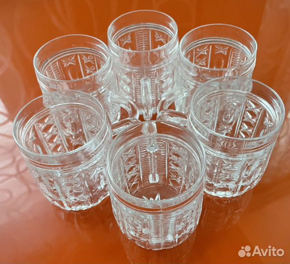 Хрусталь кружки, фужеры, стопки