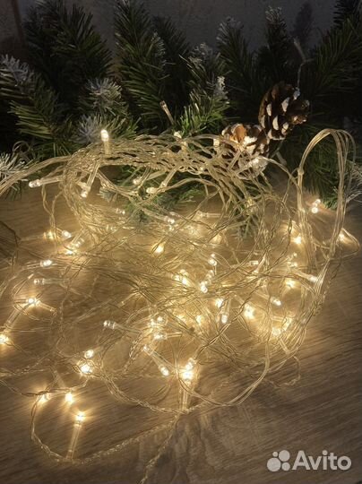 Гирлянды-шторы