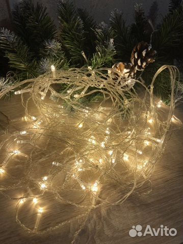 Гирлянды-шторы