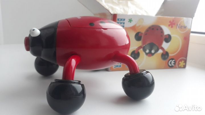 Массажер новый механический ручной на батарейках