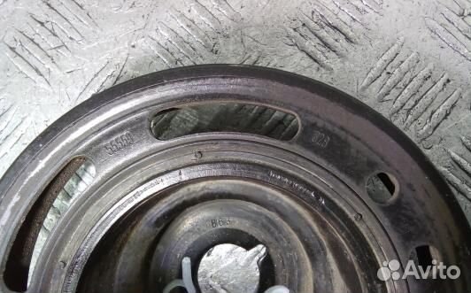 Шкив коленвала демпферный бензиновый opel zafira B