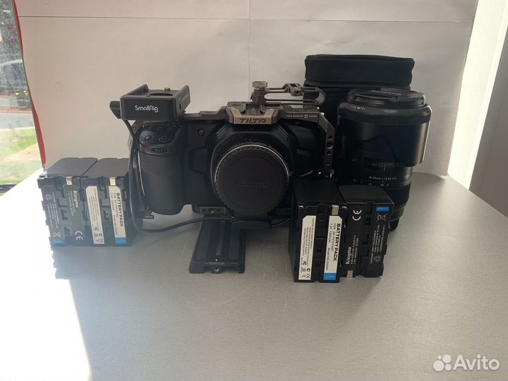 А40) Фотоаппарат BlackMagic 4k Pocket Cinema