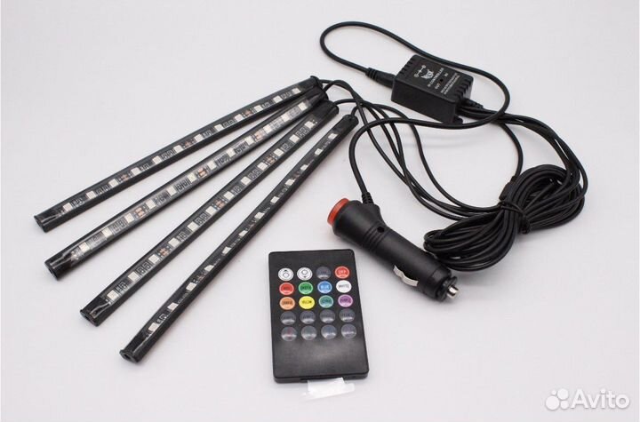 Светодиодная подсветка «RGB» для салона автомобиля