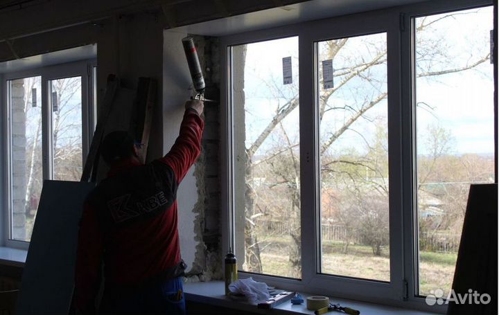 Окна и балконы новые