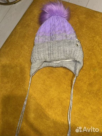Шапка для девочки 50-53