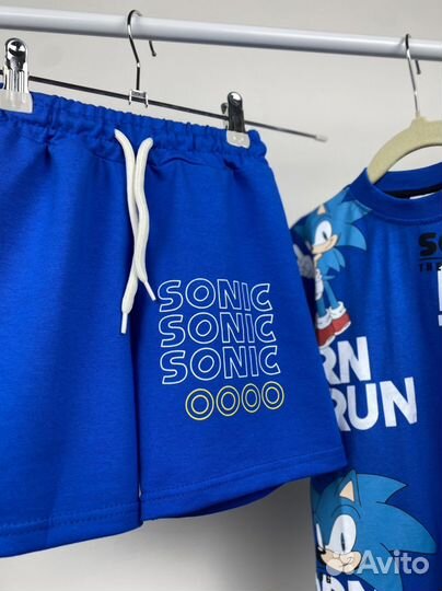 Соник костюм для мальчиков