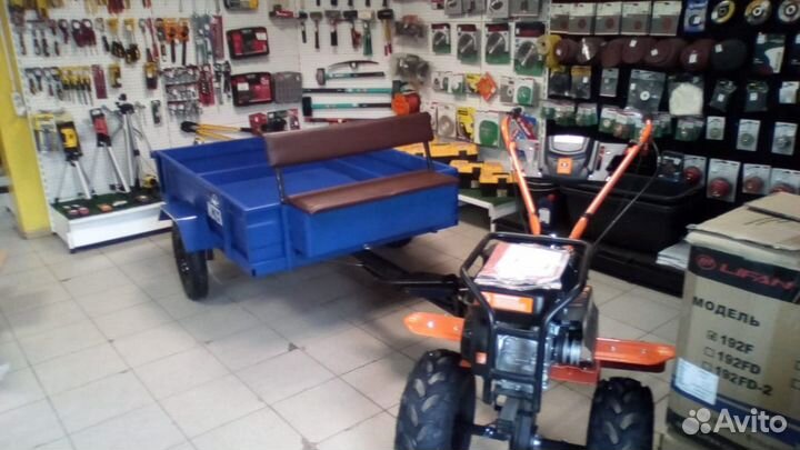 Телега для мотоблока