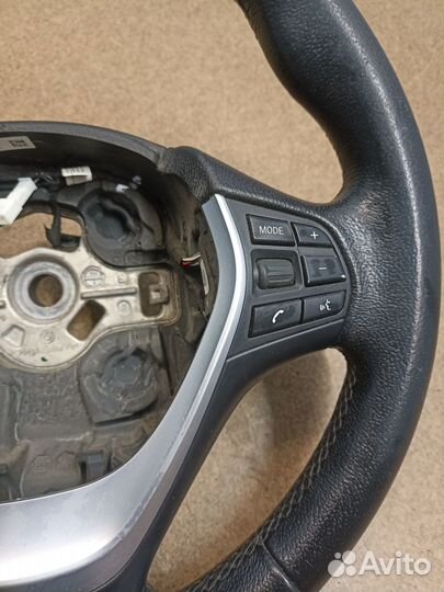 Спорт руль BMW F30 под круиз без подогрева