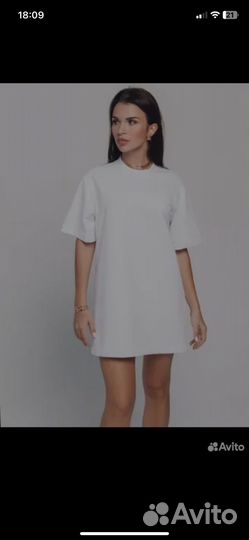 Платье футболка