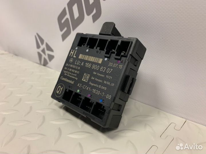 Блок Двери задний левый Mercedes Gle W166 3.5