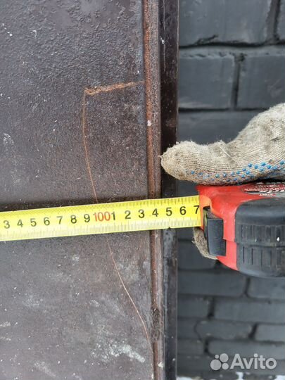 Дверь входная железная бу