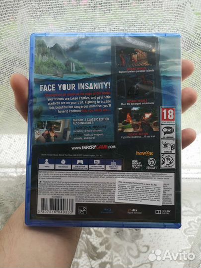 Новые Far cry 3 classic edition ps4/ps5 возм.Обмен