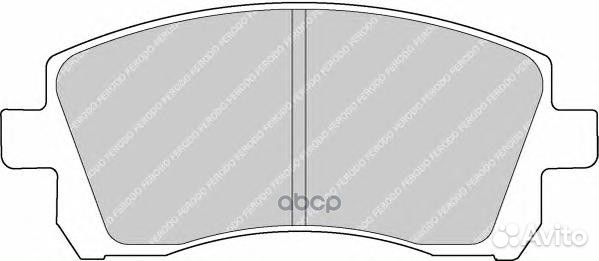 Колодки тормозные перед subaru forester legacy