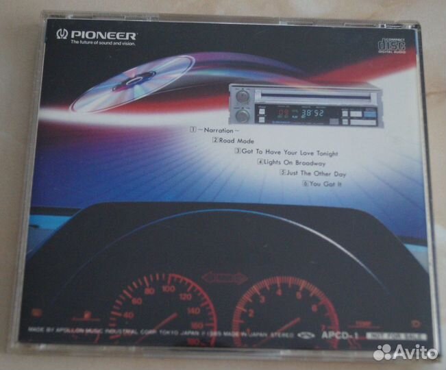 Оригинальный демонстрационный CD Pioneer apsd-1