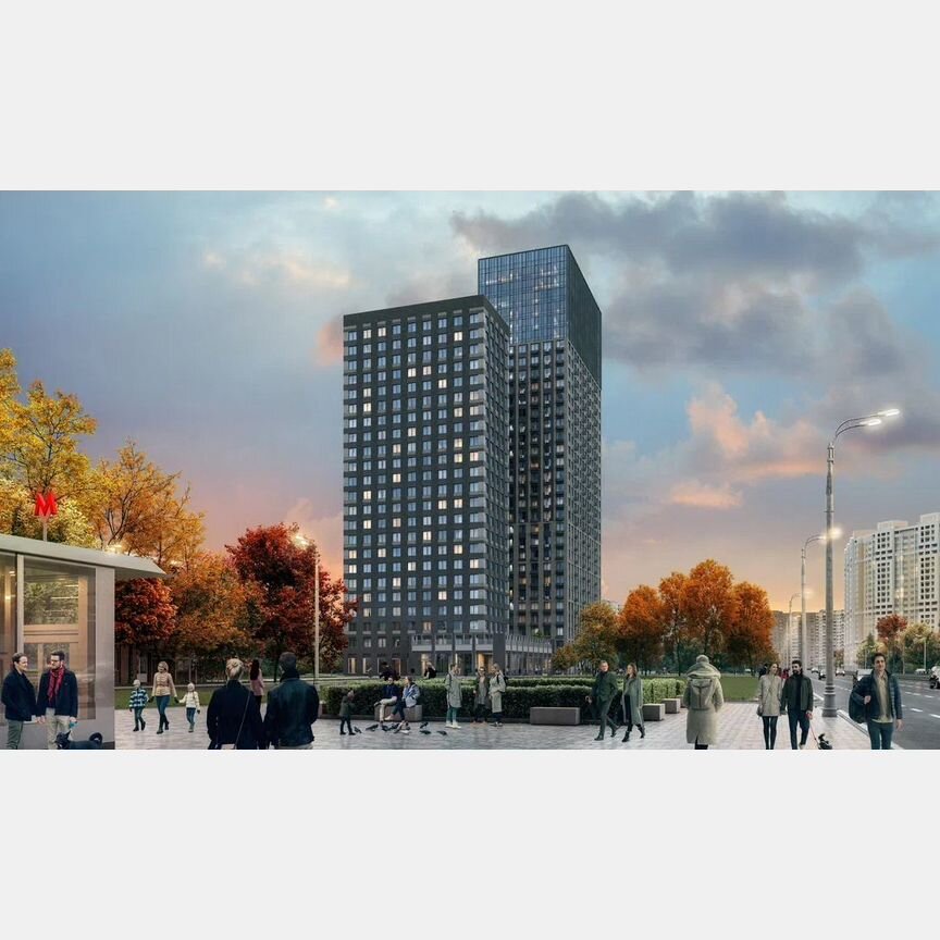 2-к. квартира, 47,2 м², 23/31 эт.