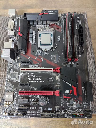 Материнская плата Z 170 с процессором i5 5600