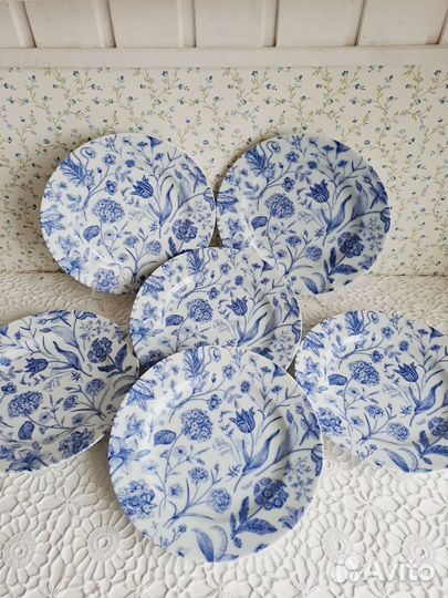 Тарелки Ботаника Монохром, Добруш