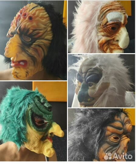 Театрально- карнавальные маски