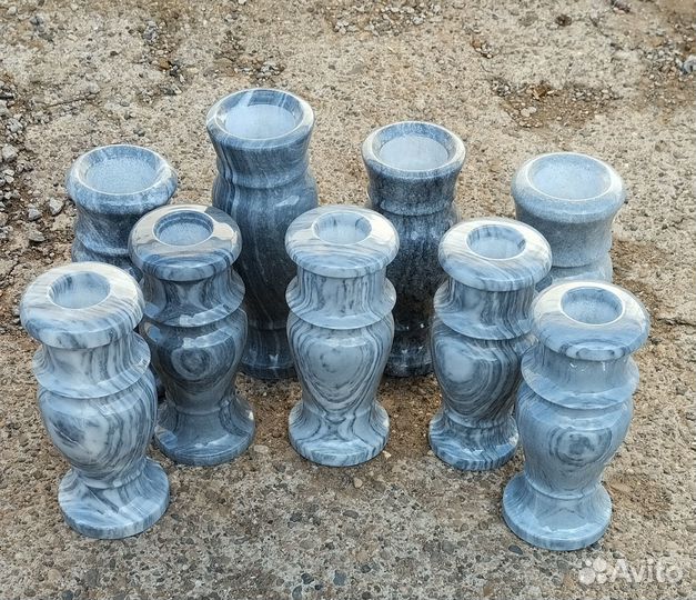 Мраморная ваза (натуральный камень)