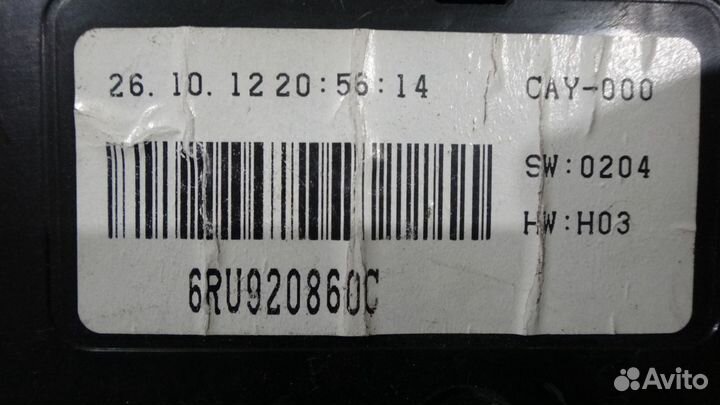 Приборная панель для Фольксваген поло седан