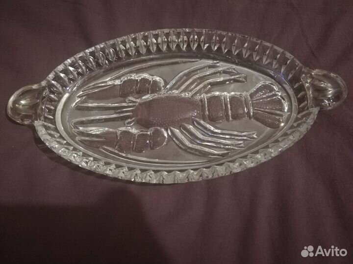 Хрусталь СССР Конфетница бронь до 15 сентября