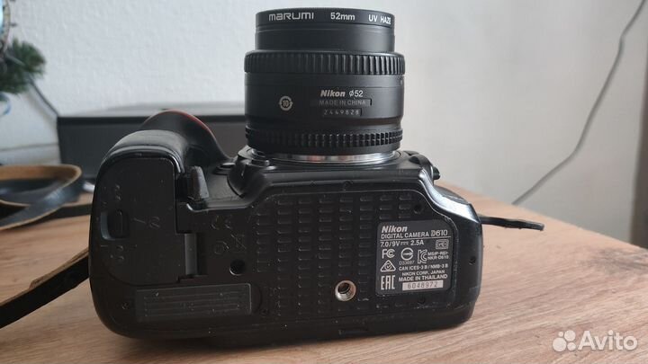 Фотоаппарат nikon d610