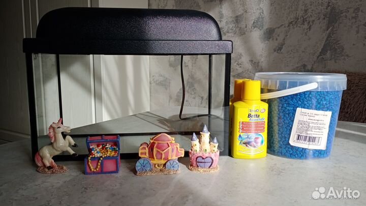 Аквариум, 7л. с лампой