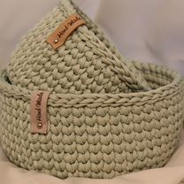 Корзина вязана