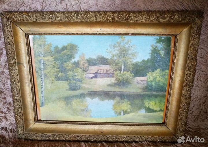 Пейзаж картина маслом