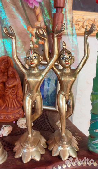 Божества из Индии Вриндаван мурти