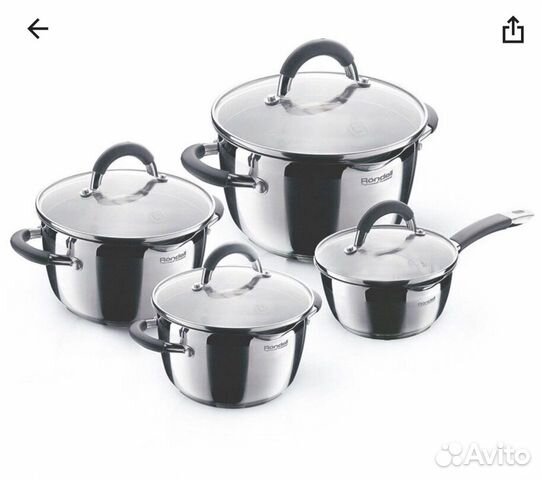 Набор посуды Rondell Flamme