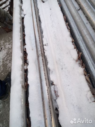 Труба CrMoTi сталь нерж Дн42х1,5 Mapress Geberit 3