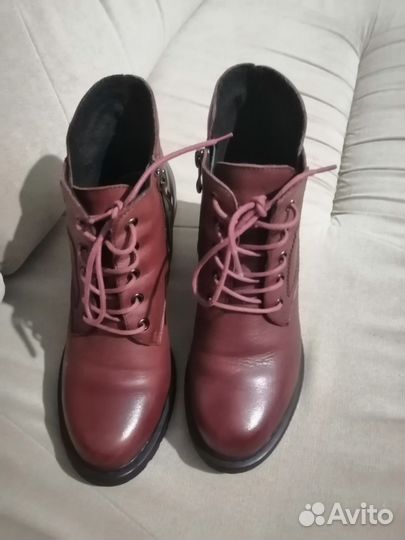 Ботильоны натуральная кожа 36