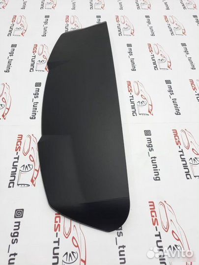 Спойлер стиль RSQ8 на Audi Q8 18-н.в. Черный мат