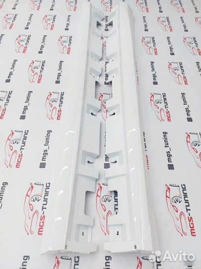 Накладки порогов Mercedes GLE C167 AMG оригинал