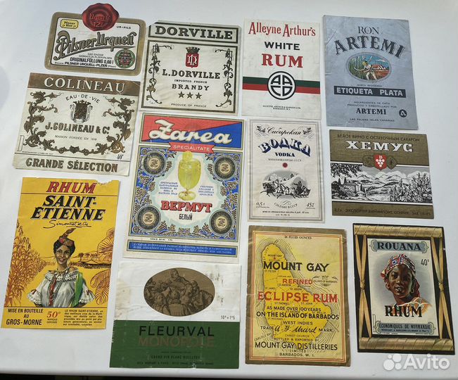 Коллекционные этикетки
