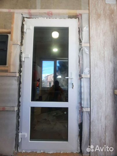 Дверь входная пвх И Алюминиевые двери