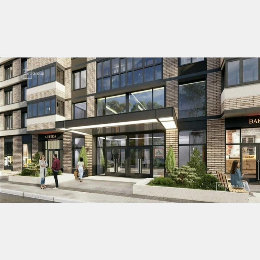 2-к. квартира, 53,5 м², 3/12 эт.