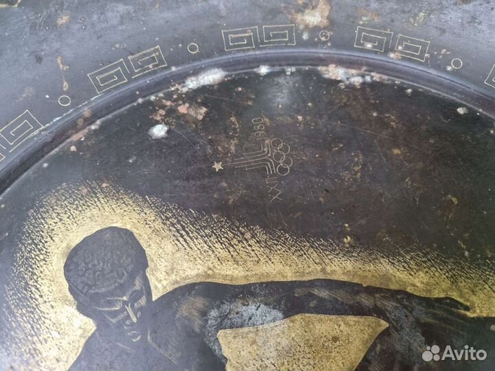 Настенная тарелка дискобол олимпийские игры, о