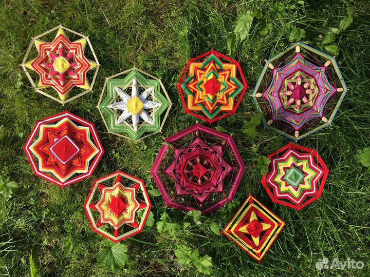 Обучение плетению мандал и ловцов снов