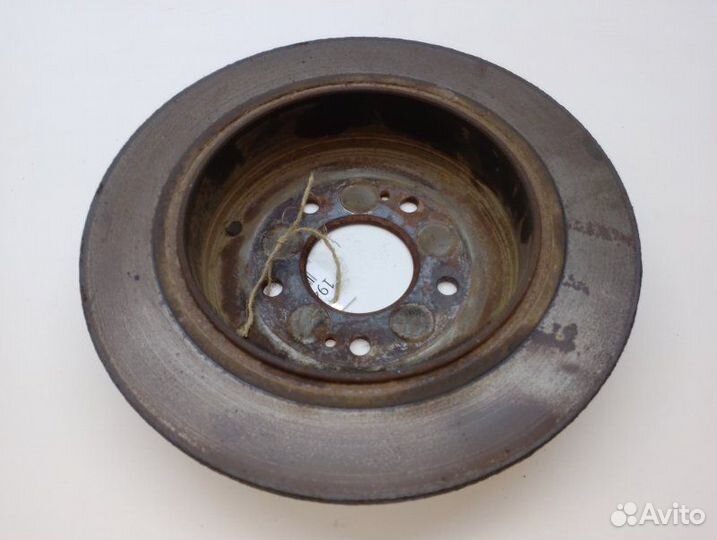 Диск тормозной задний Mitsubishi Grandis NA4W 4G69