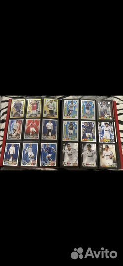 Футбольные карточки panini, topps