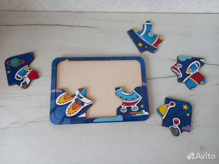 Деревянные пазлы