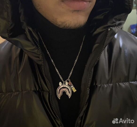 Цепочка (подвеска) bape shark оригинал